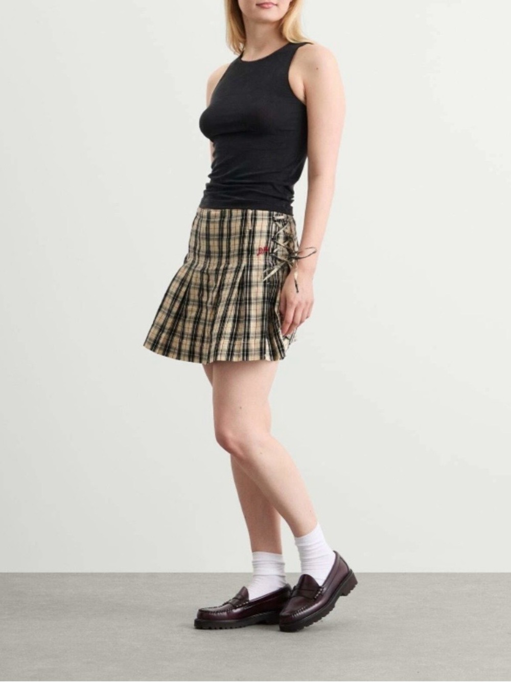 Damson Madder Moffy Mini Kilt in Butter Size US 12 - Picture 5 of 13
